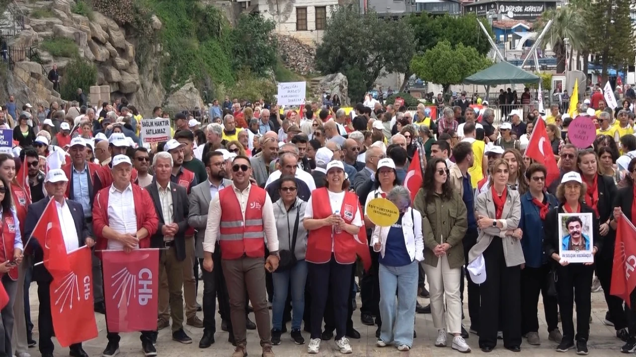 Alanyada 1 Mayıs coşkuyla kutlandı