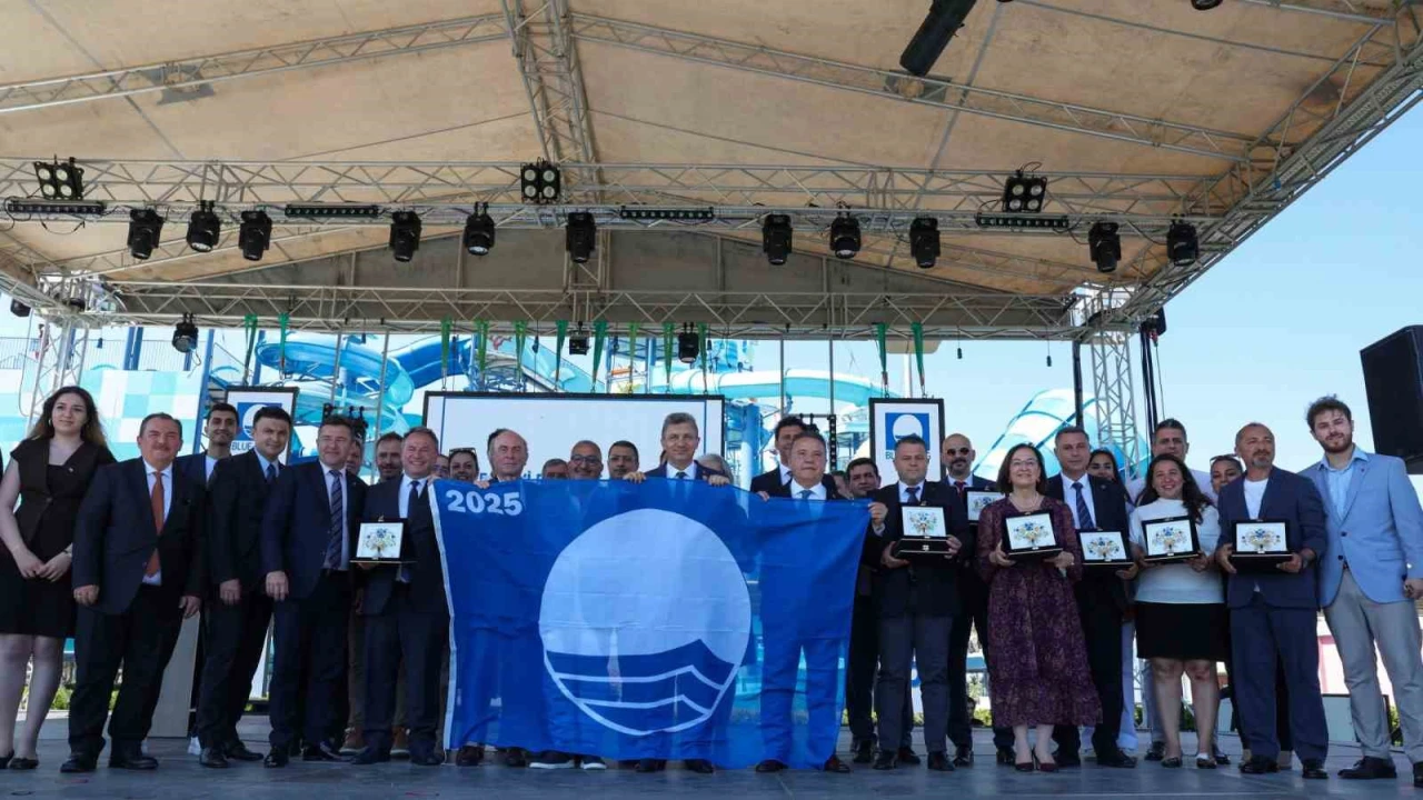 Alanyada sürdürülebilir mavi çalışmaları mavi bayrak ödülleri ile taçlandı