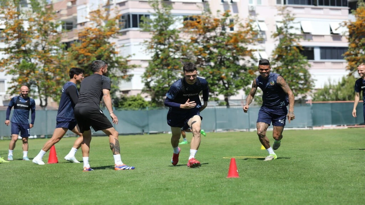 Alanyaspor, Kayserispor maçı hazırlıklarını tamamladı