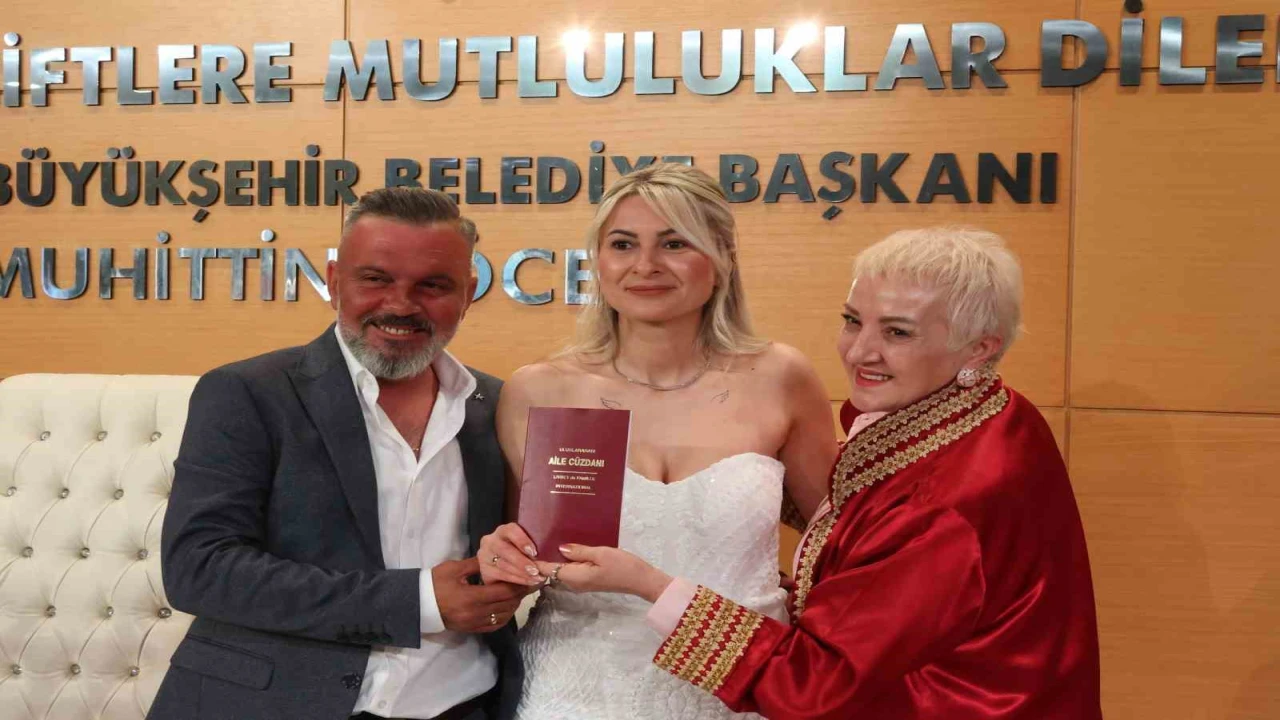 Antalya Büyükşehir Belediyesi nikah salonunda 05.05.2025 yoğunluğu