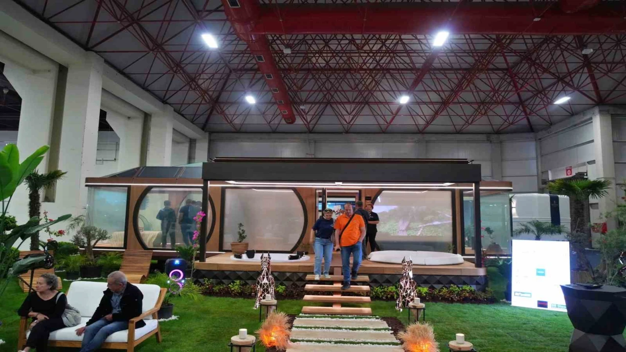 Antalyada akıllı evler doğayla buluştu, fuar ziyaretçileri hayran kaldı