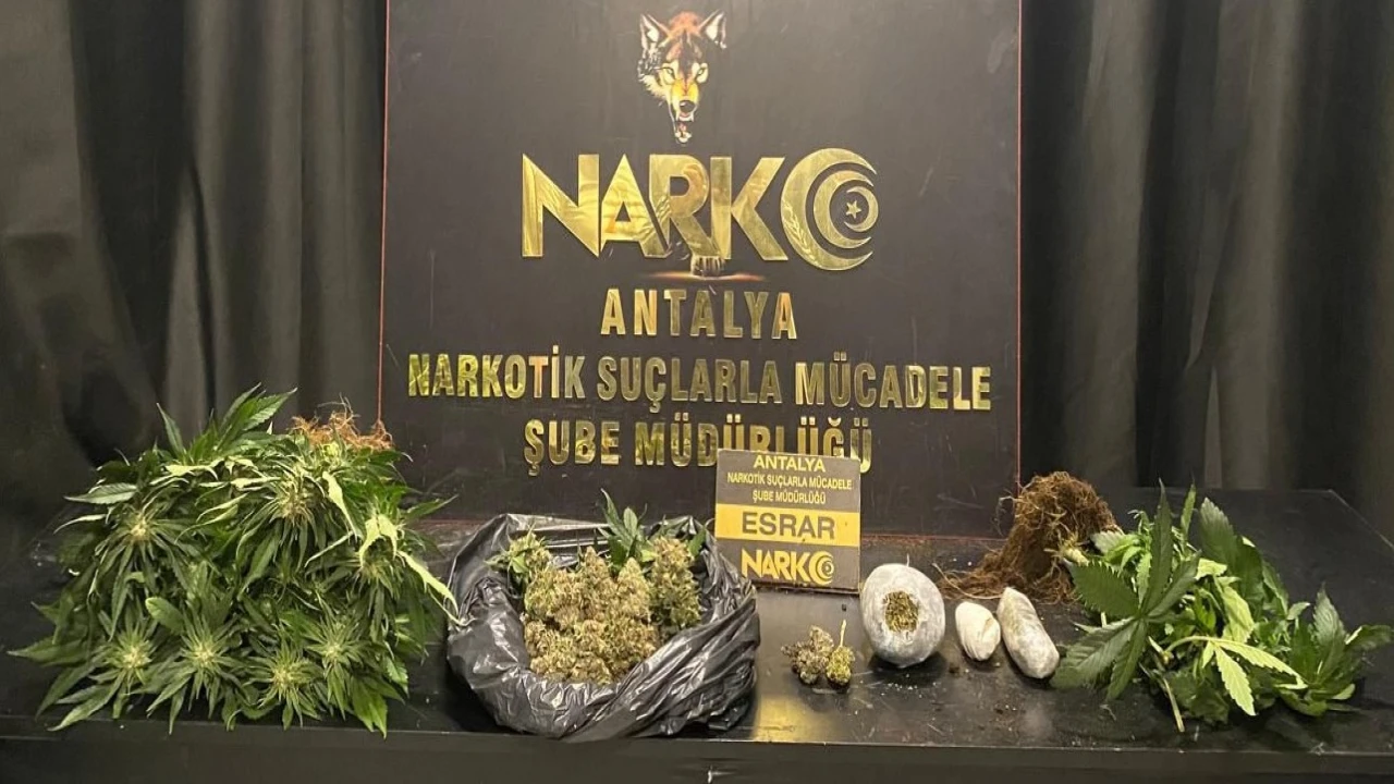 Antalyada bir haftada 17 zehir taciri tutuklandı