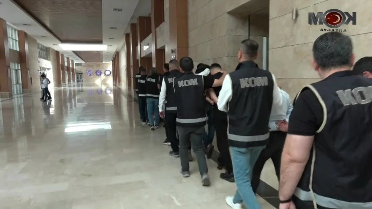 Antalyada tefecilik operasyonu: 7 kişi tutuklandı