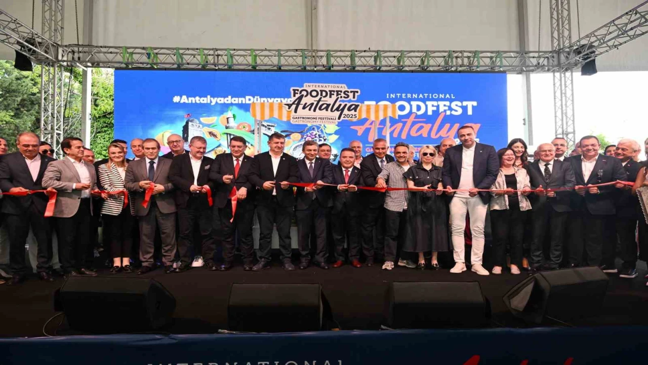 Antalyadan Dünyaya lezzet yolculuğu başladı