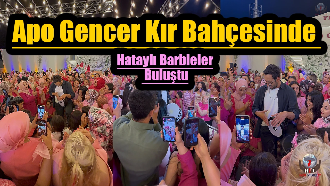APO GENCER HER EVDEN BİR BARBİE TOPLAYIP PARTİ YAPTI