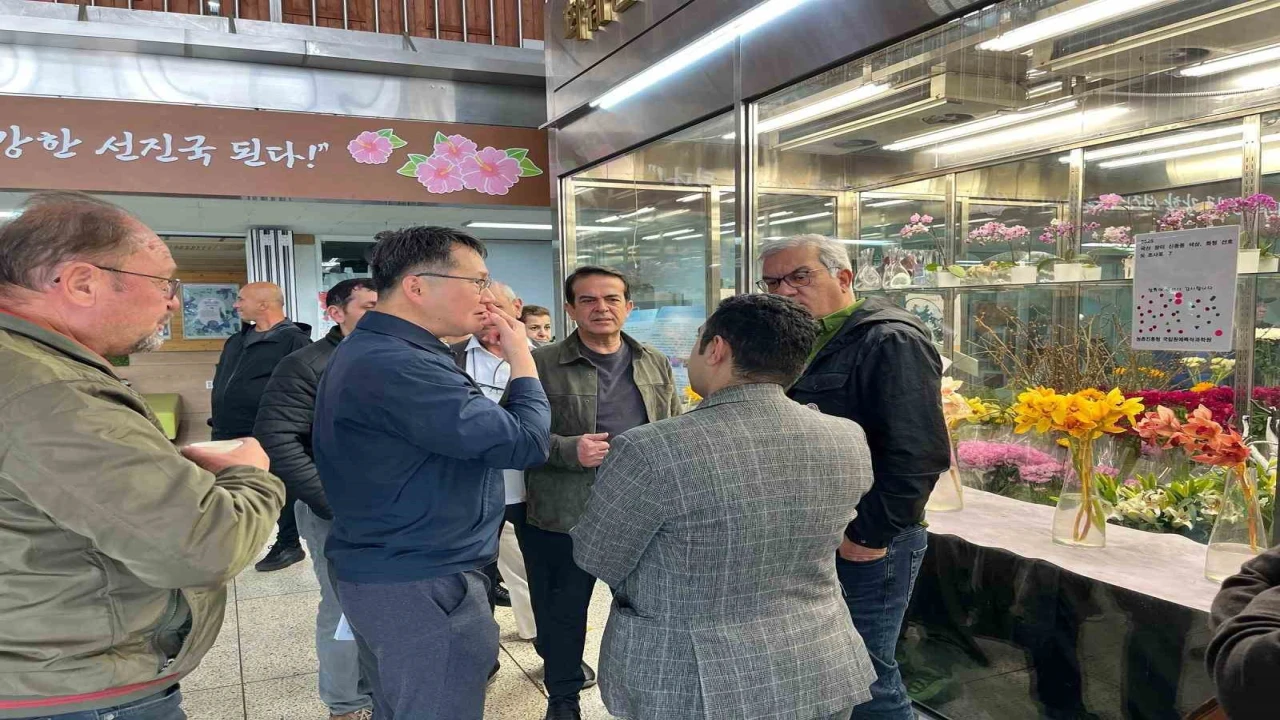 ATB kesme çiçek URGE heyeti Japonya ve Korede temaslarda bulundu