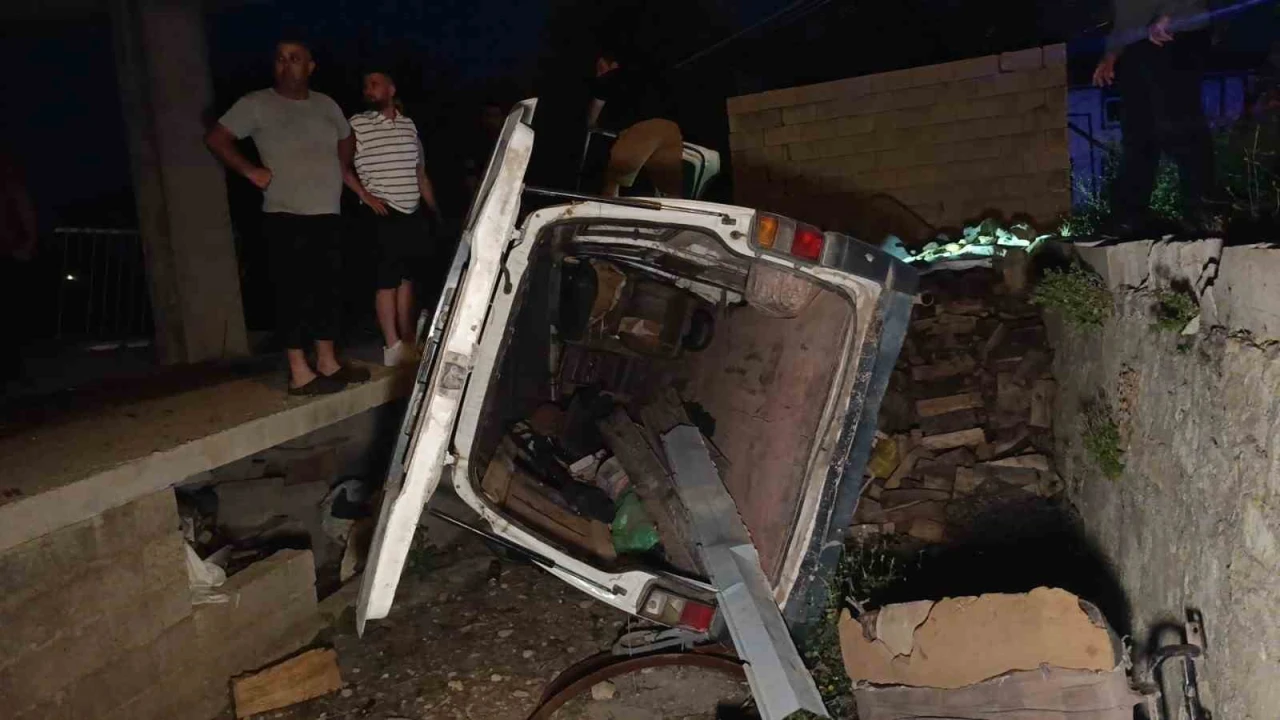 ‘Balık avlayacağım deyip patronundan aldığı araçla evin avlusuna uçtu