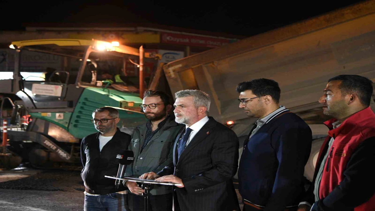 Başkan Görgel: Bu yıl 2,5 milyar TLlik yol yatırımı yapacağız