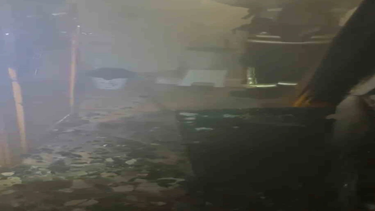 Çamaşır makinesi yangına neden oldu