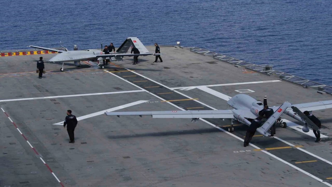 DENİZKURDU-II/2025 tatbikatı tamamlandı: TB3 SİHAdan TCG ANADOLUya tarihi ilk salvo kalkış