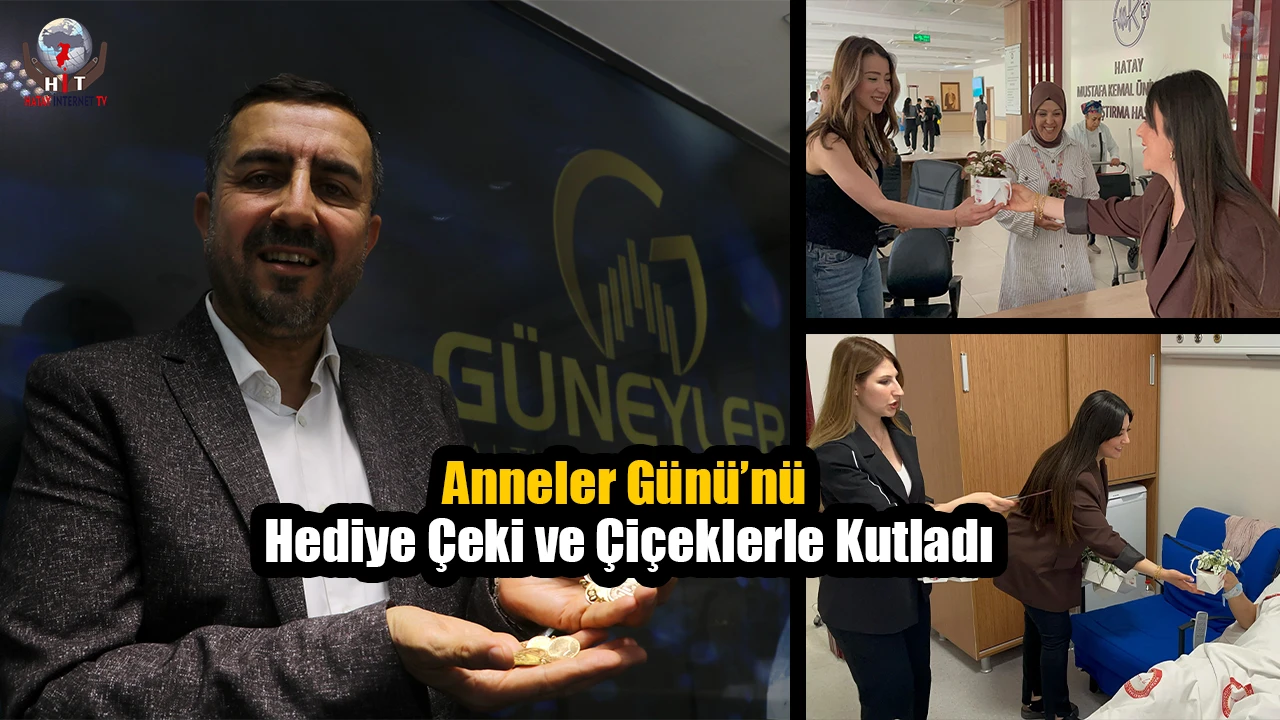 Depremzede kadınların Anneler Günü, hediye çeki ve çiçeklerle kutlandı
