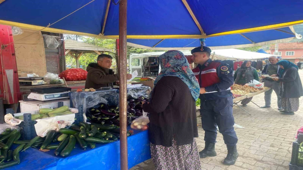 Eğirdir Jandarmasından dikkat hırsız var eğitimi