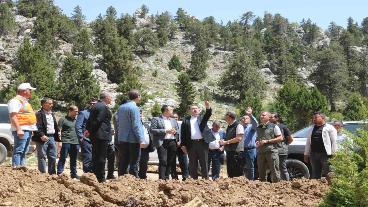 Gazipaşa-Kazancı-Ermenek Yolunda çalışmalar başladı