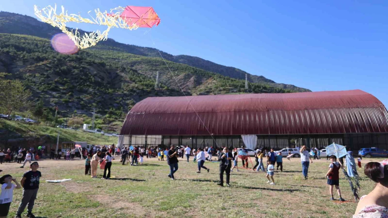 Gökyüzü uçurtmalarla şenlendi