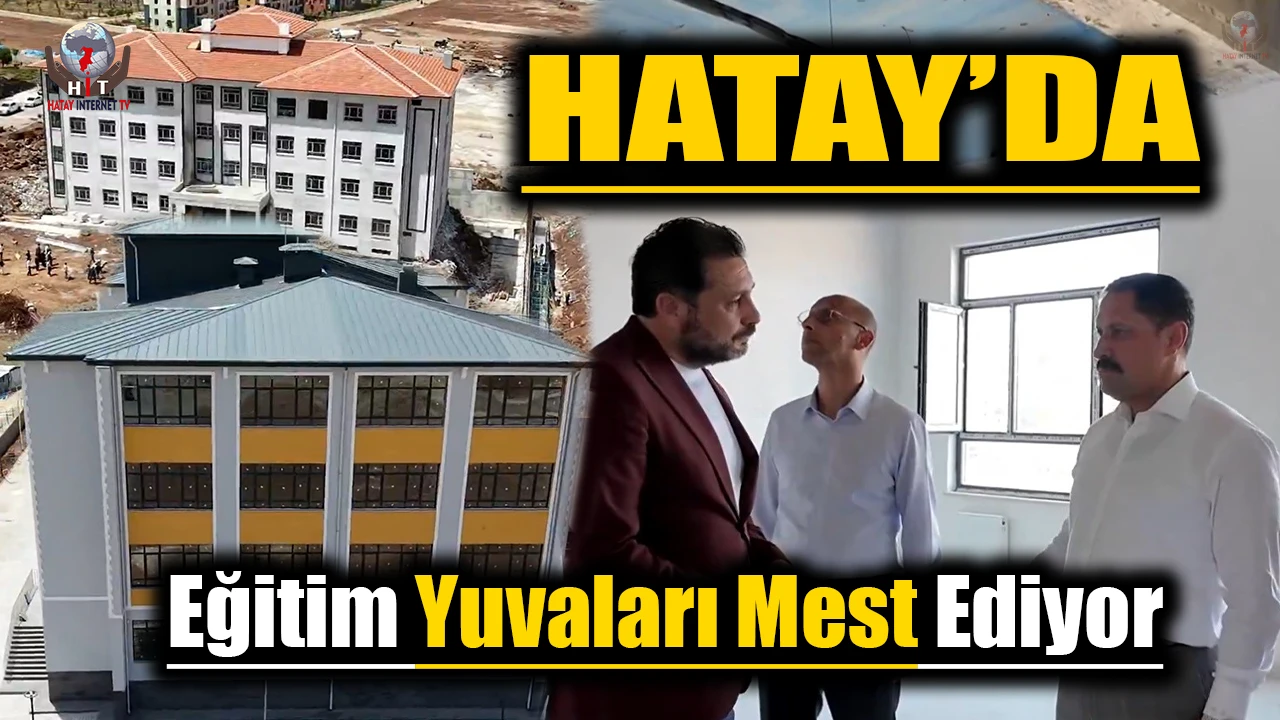 Hassada depremin ardından inşa edilen eğitim yuvaları mest ediyor