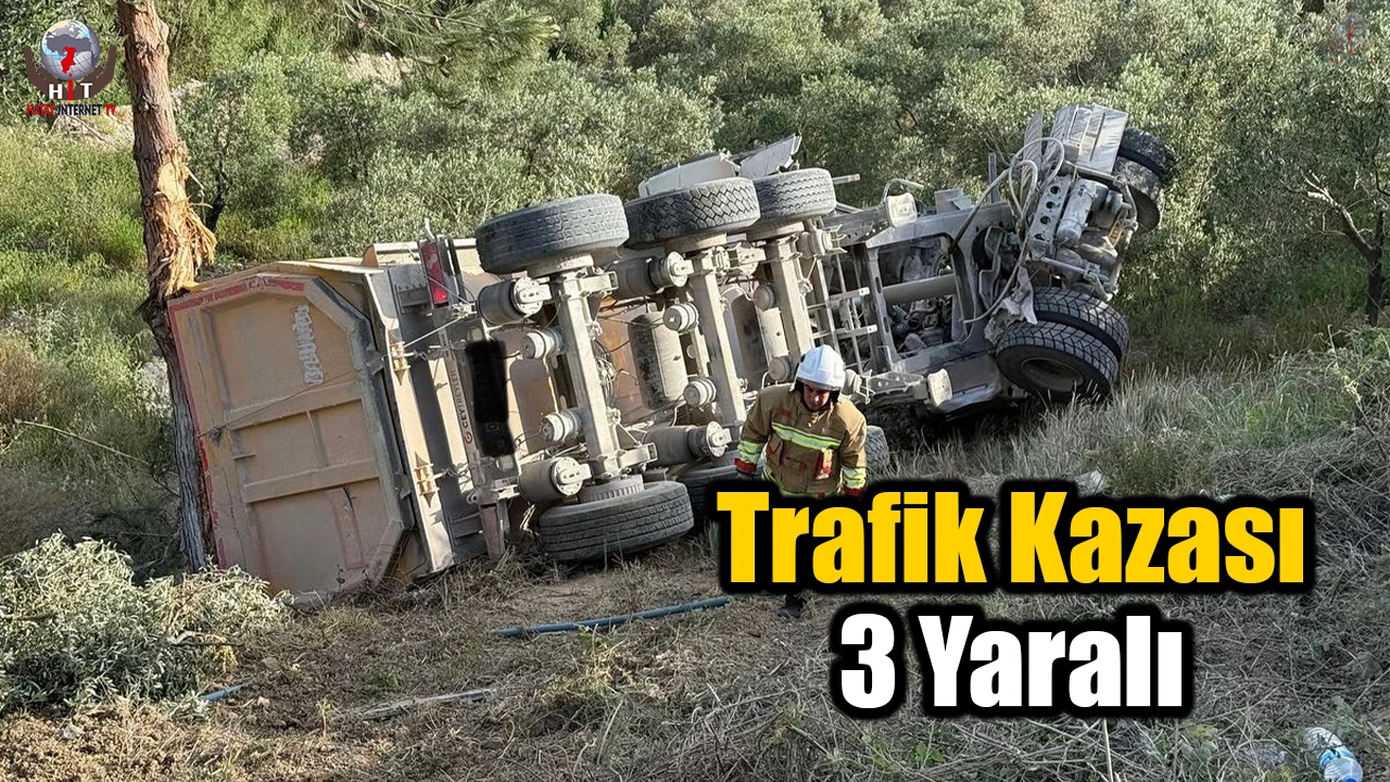 Hatayda trafik kazası: 3 yaralı