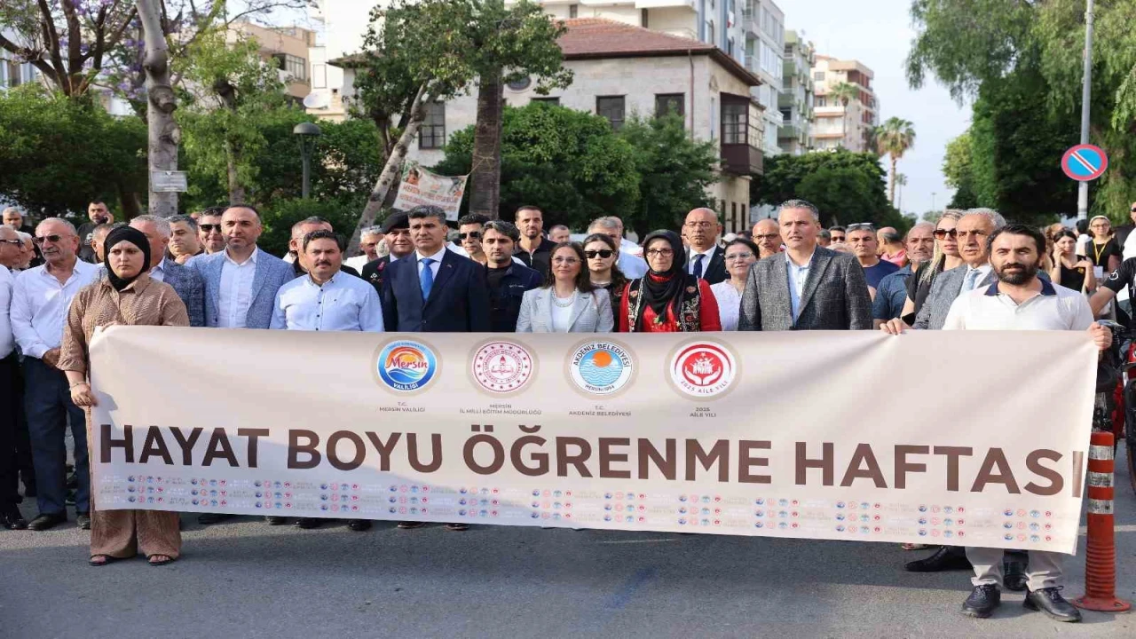 Hayat Boyu Öğrenme Haftası Festivali Mersinde coşkuyla başladı