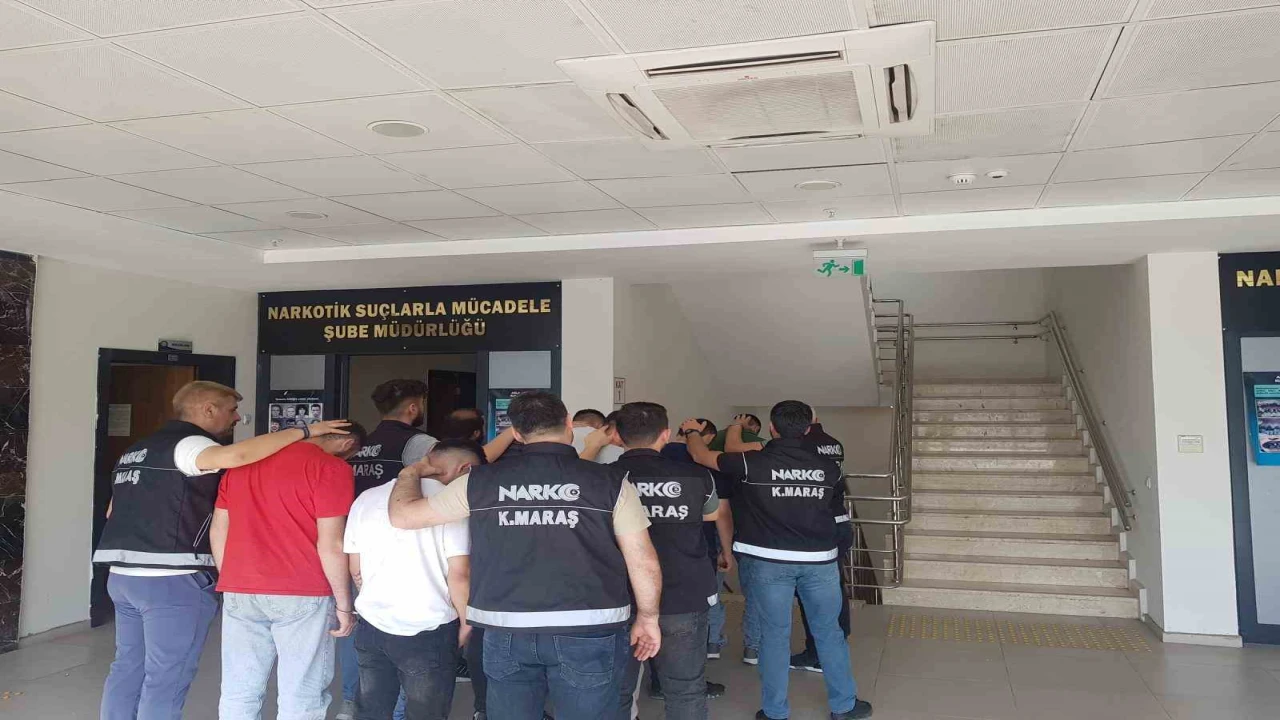 Kahramanmaraşta uyuşturucuya 14 tutuklama