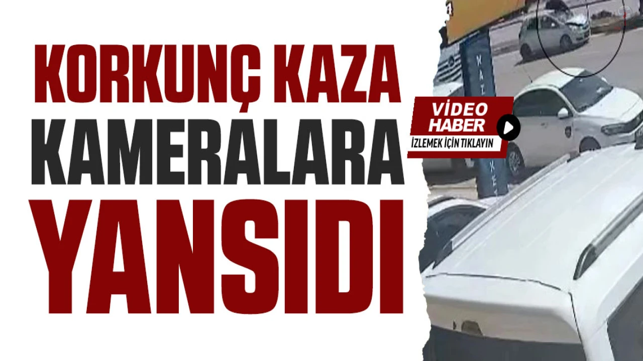 Kazada metrelerce havaya uçtular