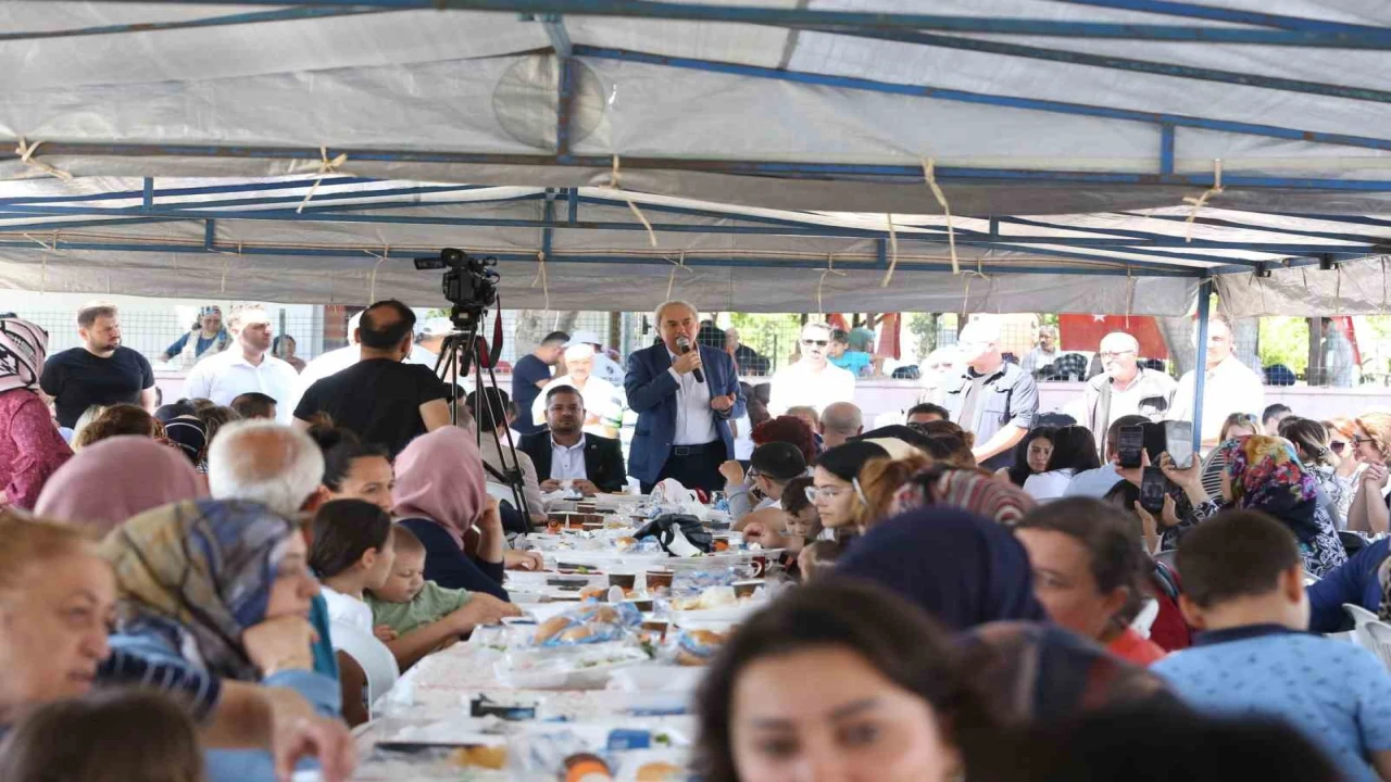 Kocagöz, Göksu mahalle sakinleriyle buluştu