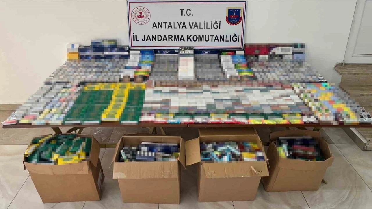 Manavgatta iki işletmeye kaçak elektronik sigara operasyonu