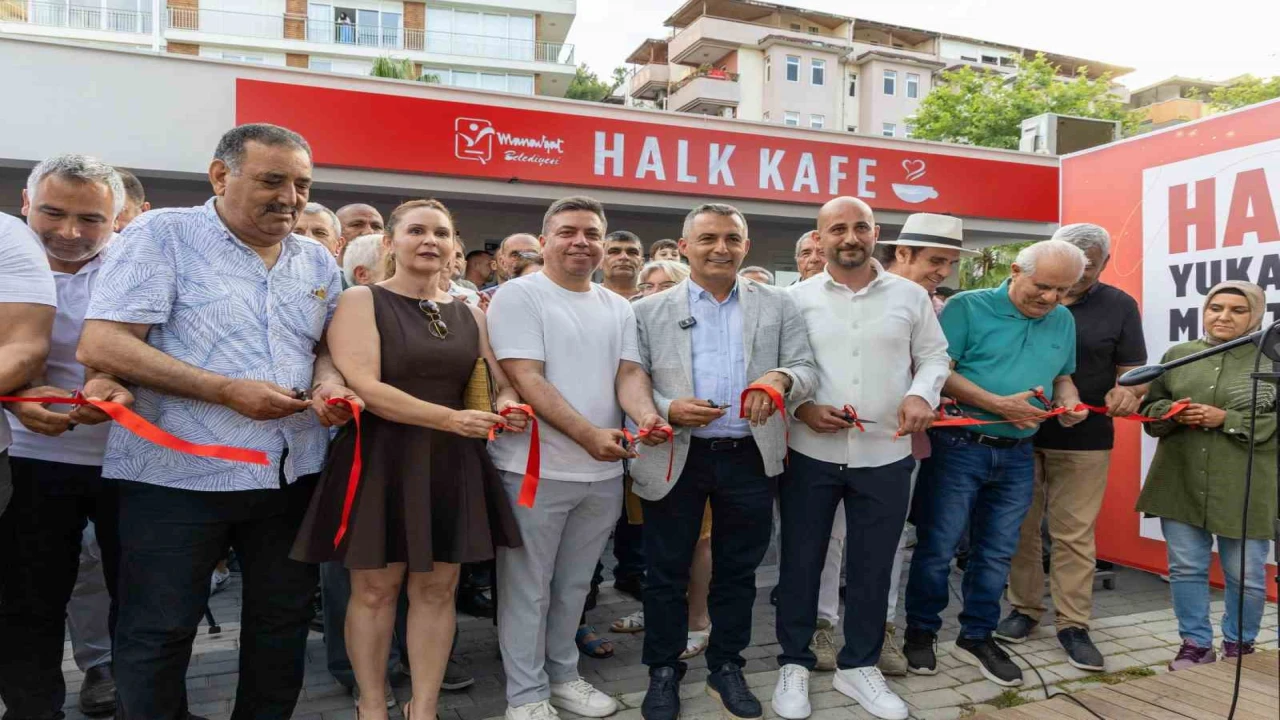 Manavgatta ilk halk kafe açıldı