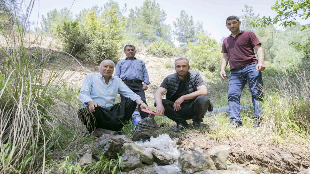 Mersinde çiftçilerin sulama suyu sıkıntısı gideriliyor