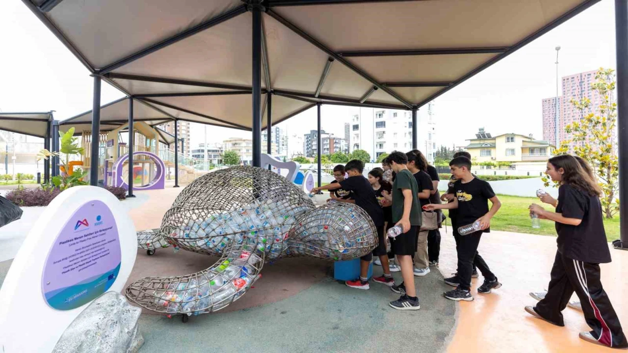 Mersinde çocuklara sıfır atık bilinci aşılanıyor