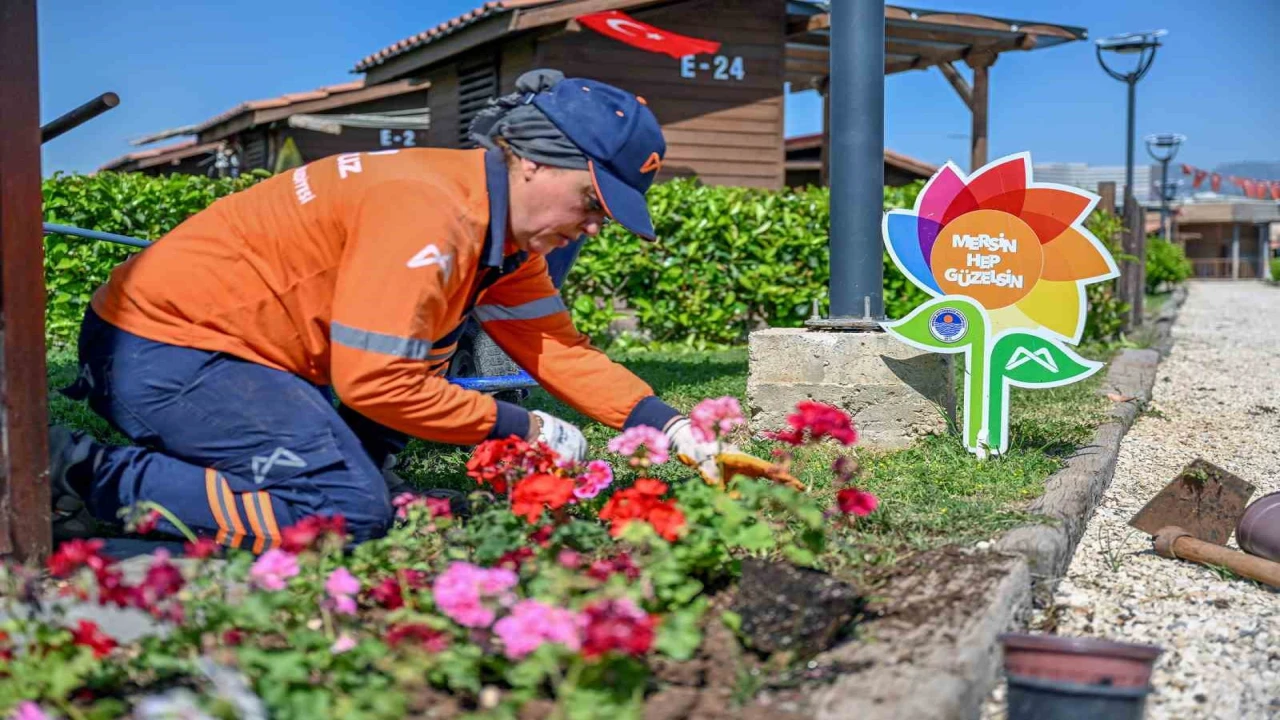 Mersinde Hobi Parkı ve Barış Ormanı yaza hazır
