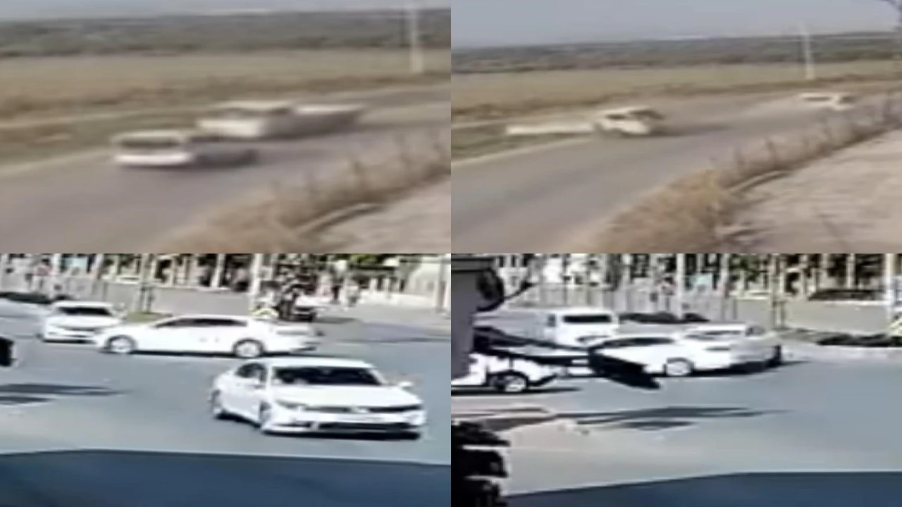 Mersinde kaza anları kamerada: 1 ölü, 6 yaralı