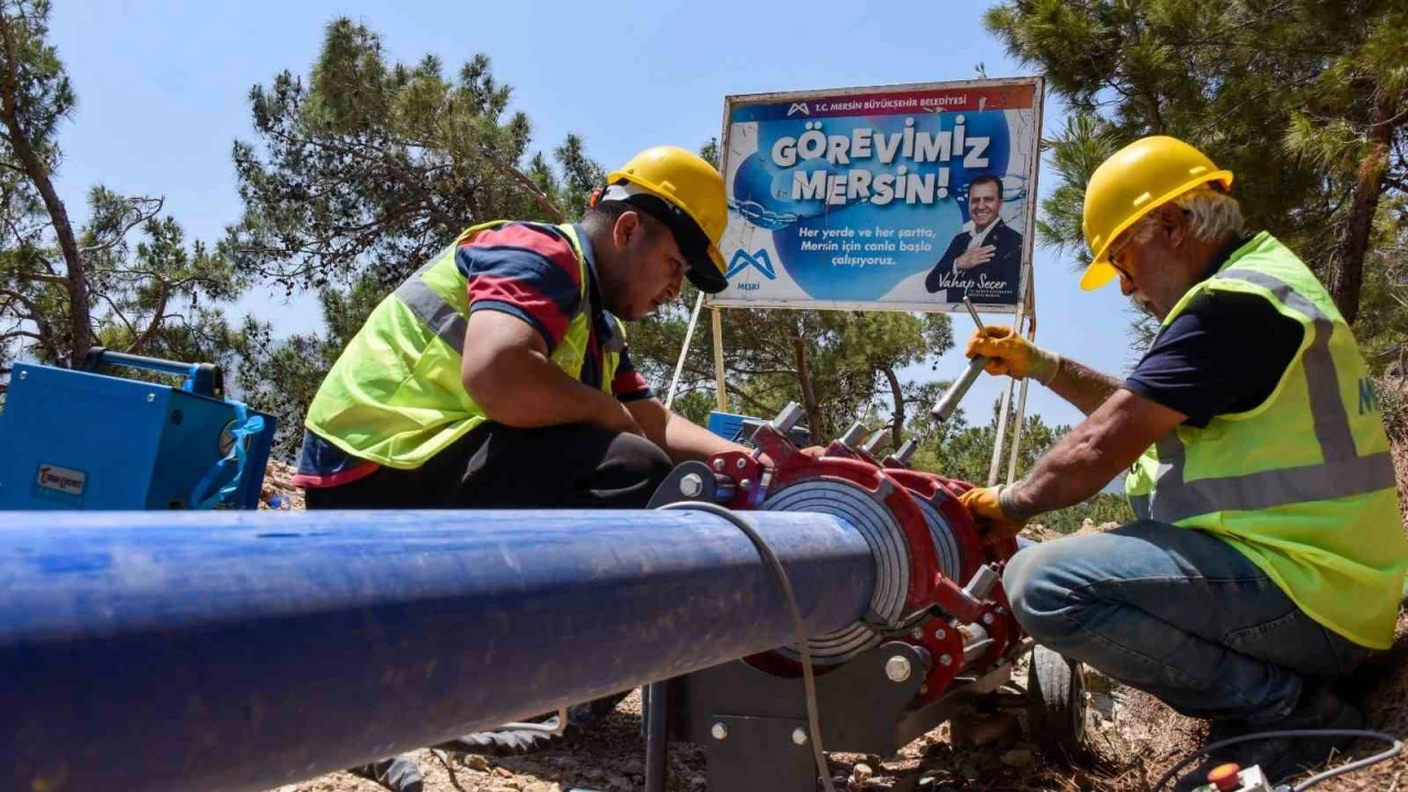 MESKİ, Silifkede içme suyu altyapısını yeniledi