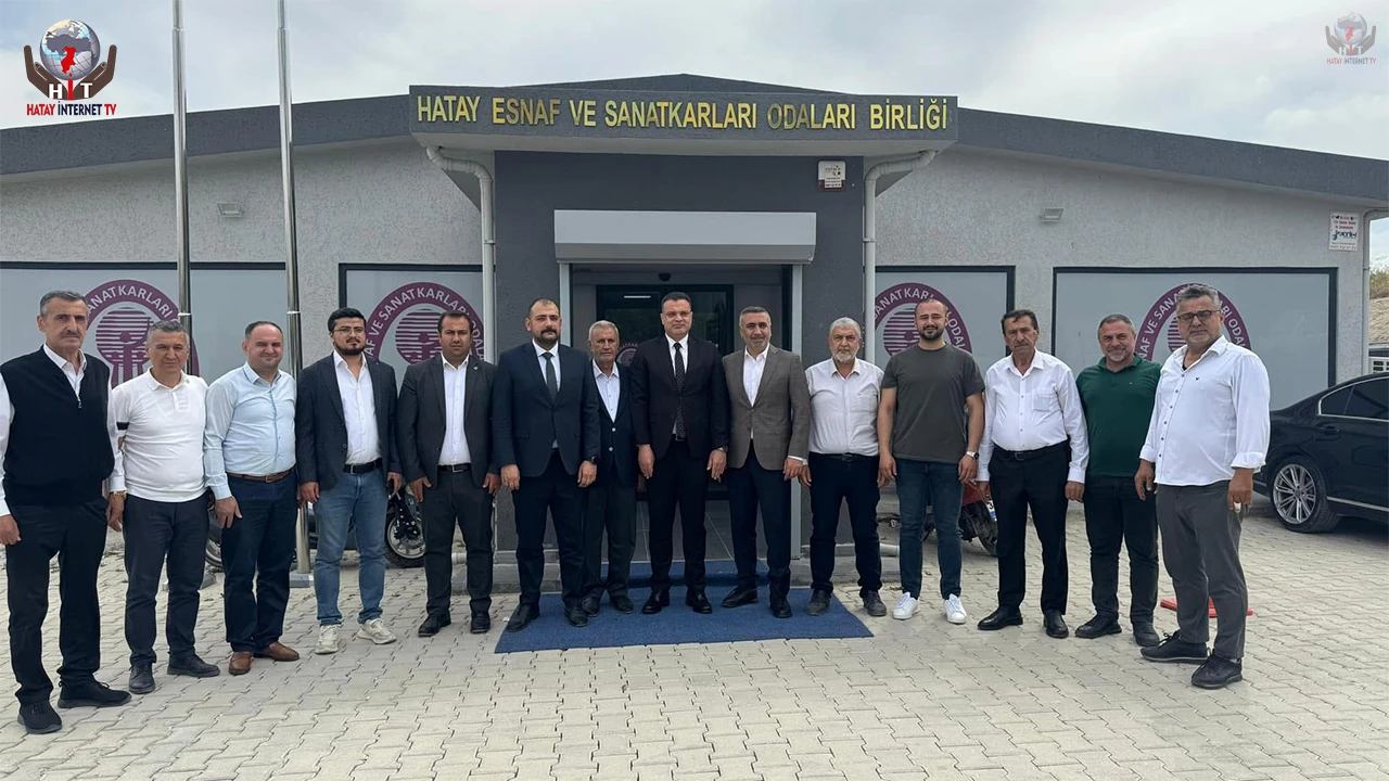 MHP HEYETİNDEN AZİZ YILMAZ’A ZİYARET