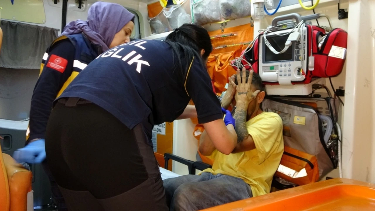 Ortalığı savaş alanına çeviren, kamyon sürücüsü ‘Kimseye bir şey oldu mu? diyerek gözyaşı döktü