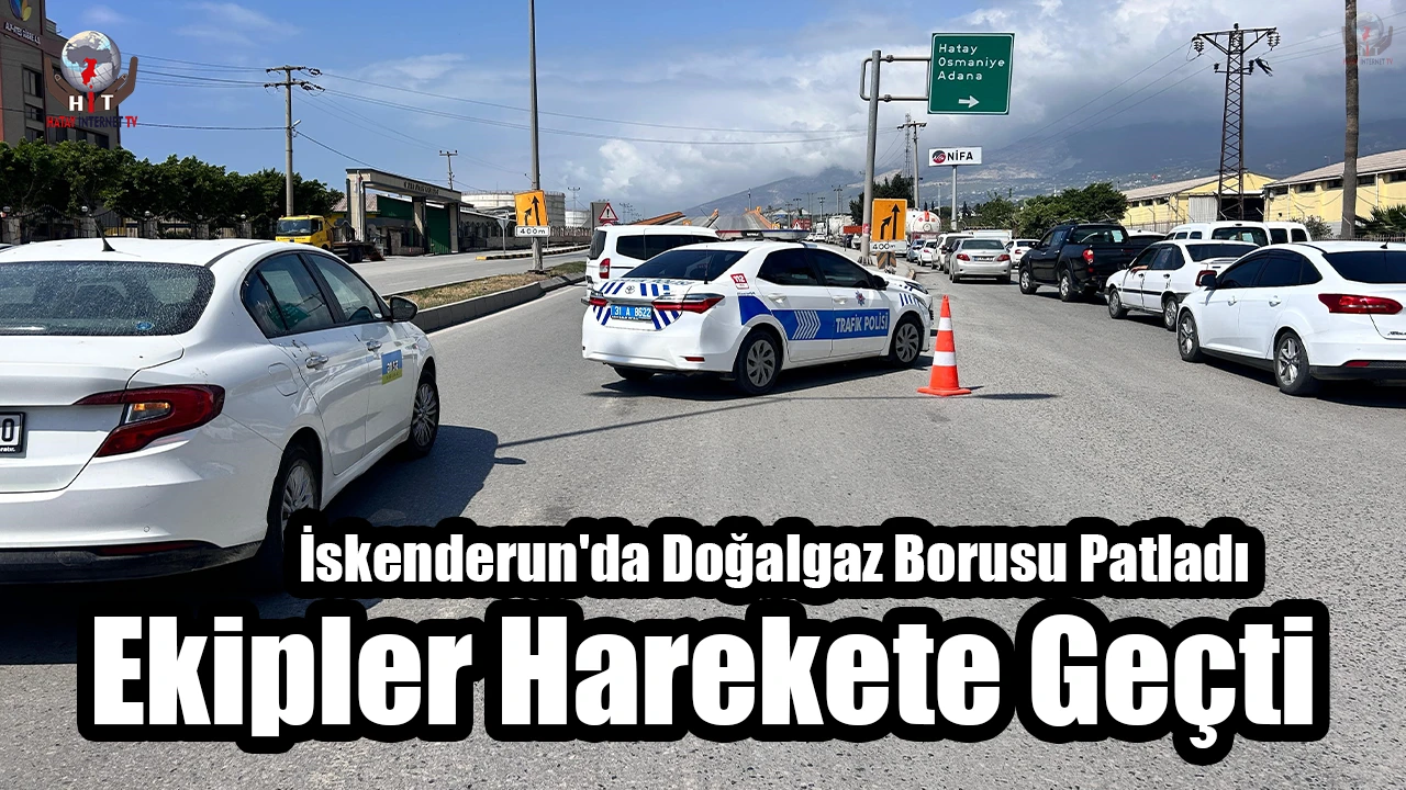 Patlamayla yaşanan doğalgaz kaçağını hiçe sayarak sigara içen vatandaşlara polisten anonslu uyarı