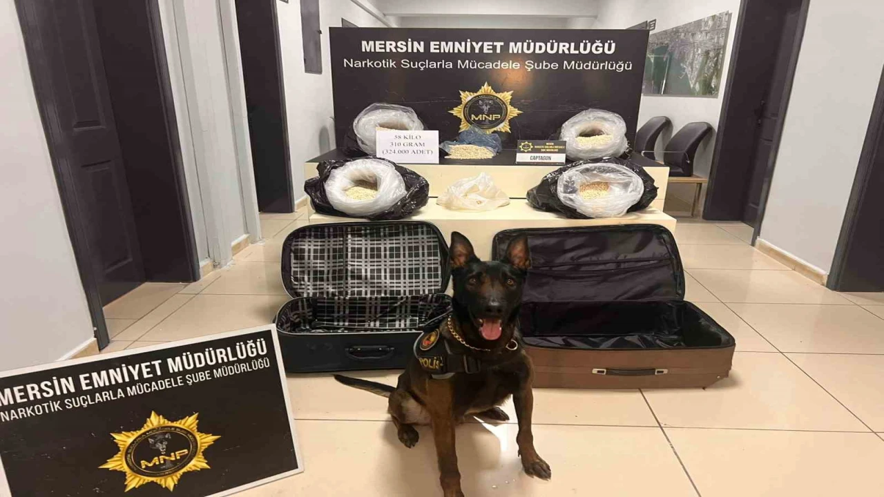 Polis tam 58 kilo 310 gram uyuşturucu hap ele geçirdi: 4 gözaltı