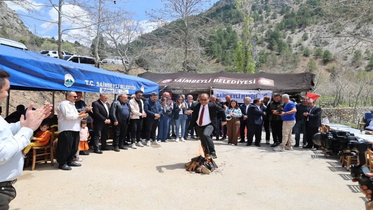 Saimbeylide baharın gelişi coşkuyla kutlandı