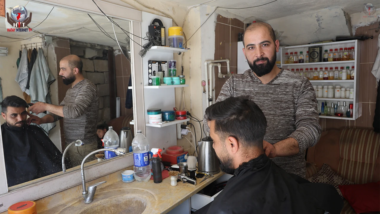 Suriyeli berber: Türk milletiyle kardeşiz, Suriye’ye gelirseniz başımızın üstünde yeriniz var