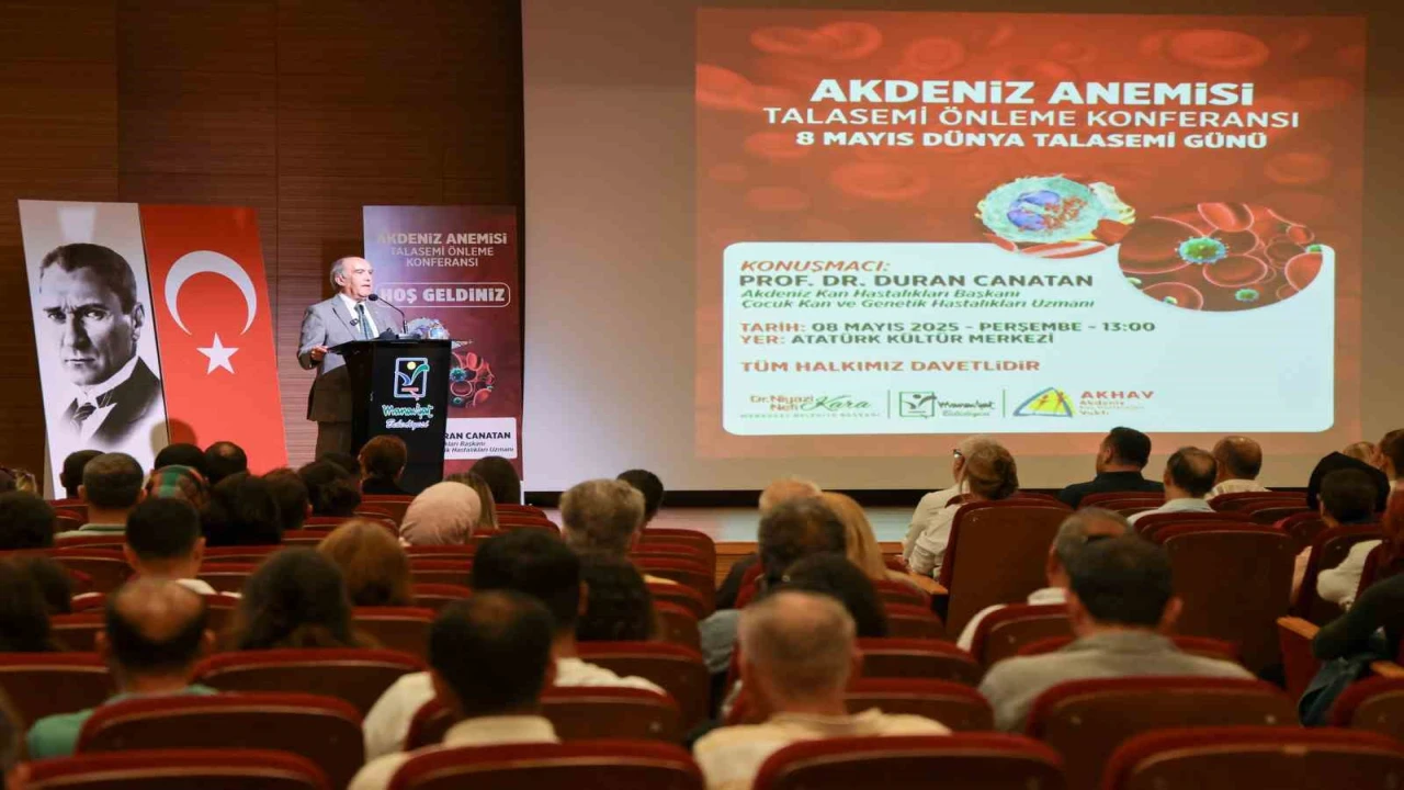 Talasemi konferansında erken teşhisin önemi vurgulandı