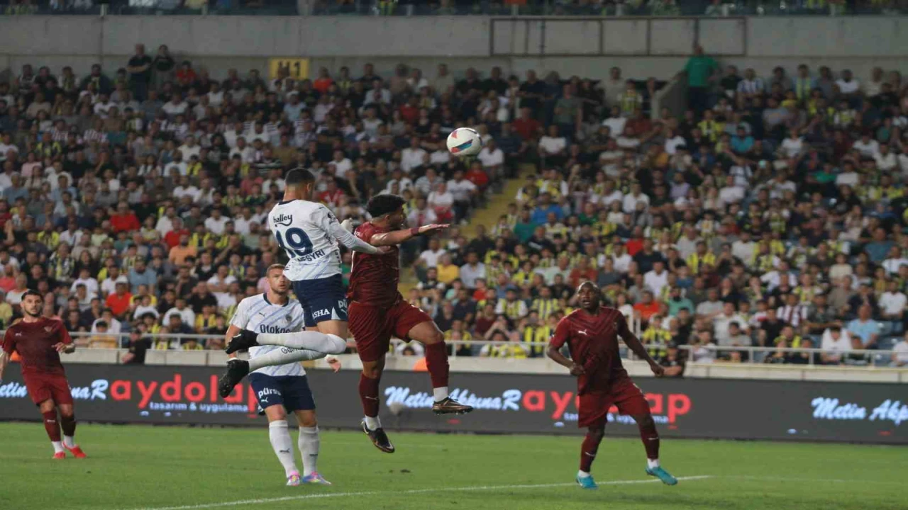 Trendyol Süper Lig: Atakaş Hatayspor: 0 - Fenerbahçe: 0 (Maç devam ediyor)