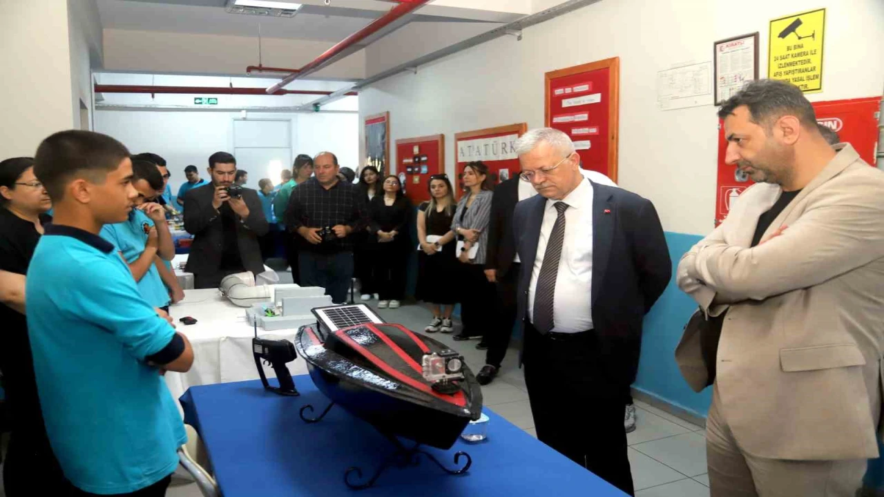 ‘Üreten Gençlik Proje ve Ürün Sergisi Mersin OSBde açıldı