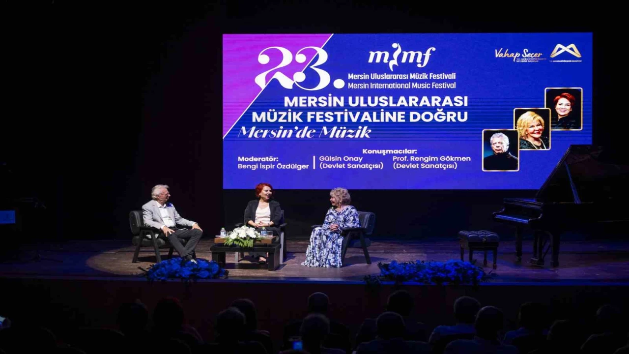 23. Mersin Uluslararası Müzik Festivaline anlamlı başlangıç