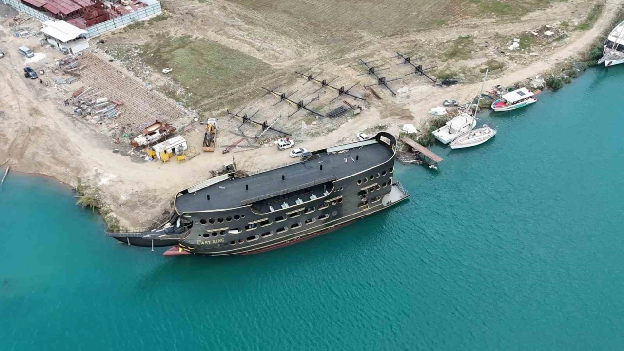 70 kişilik ekip 8 ayda yaptı, 800 ton çelik kullanılıp 300 milyon TLye mal oldu