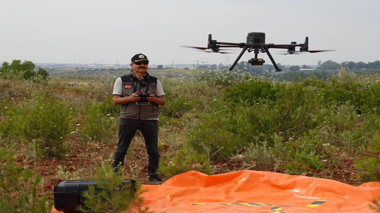 Adanada ormanlar uçan gözle denetime alındı