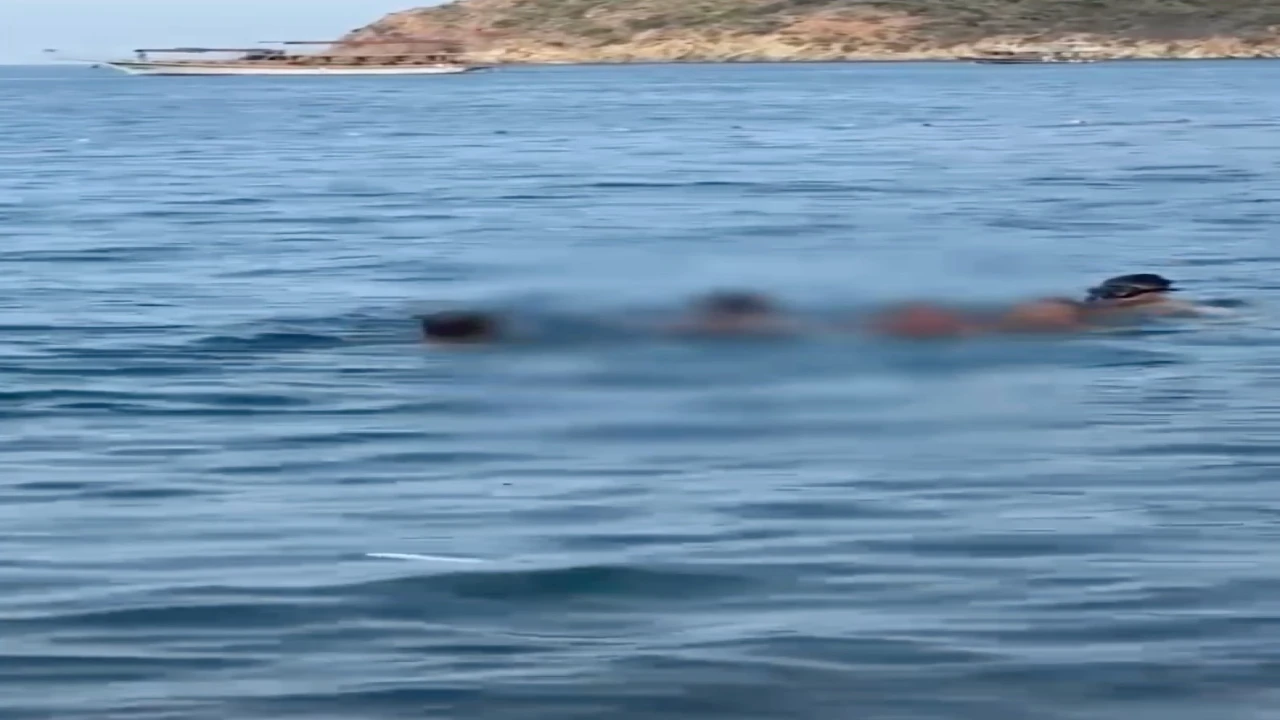 Adrasanda denize giren genç boğuldu