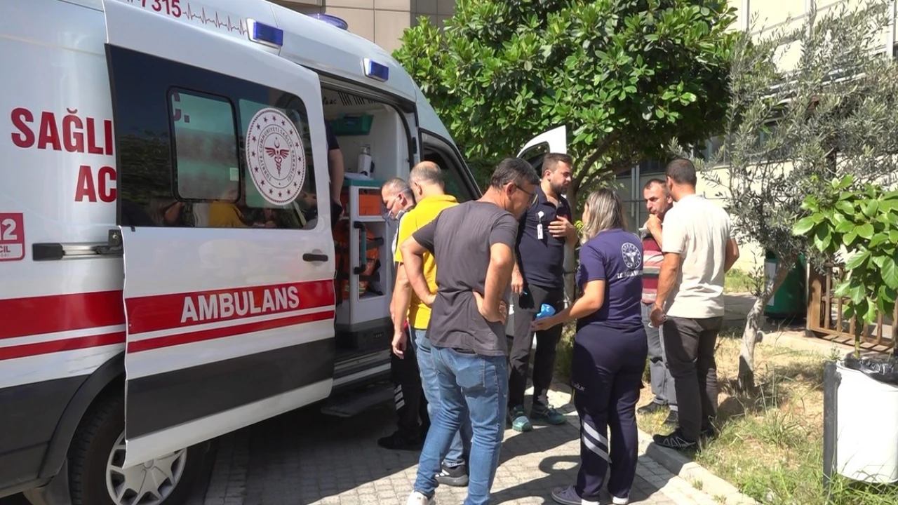 Alanyada Ağız ve Diş Sağlığı Merkezinde yangın paniği