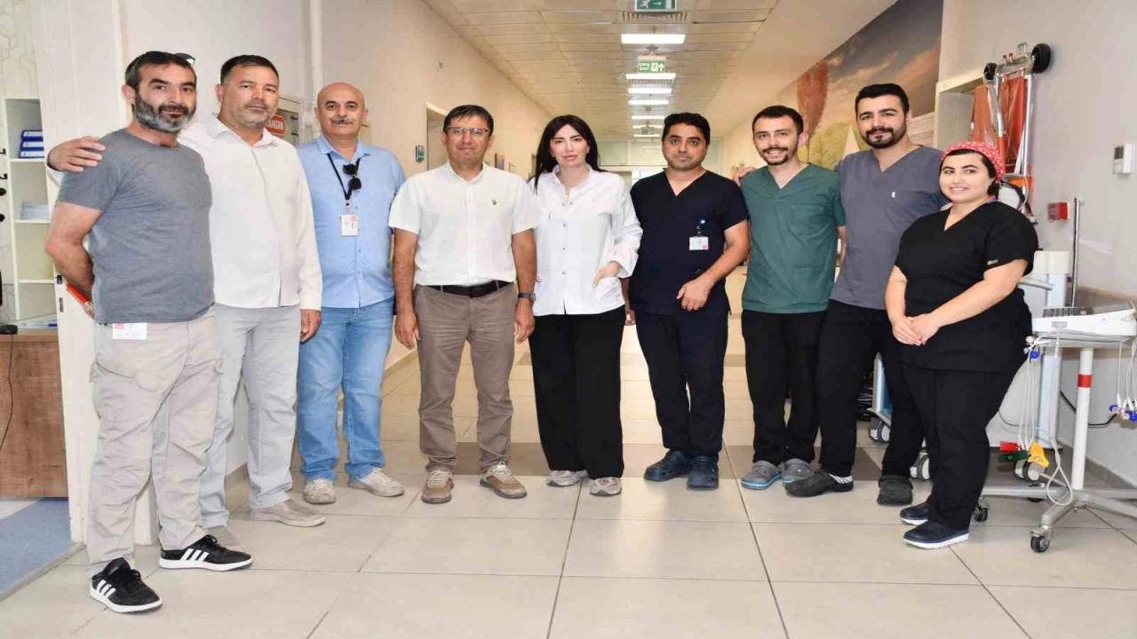 Alanyada bayramın ilk gününde görev başındaki sağlık çalışanları unutulmadı