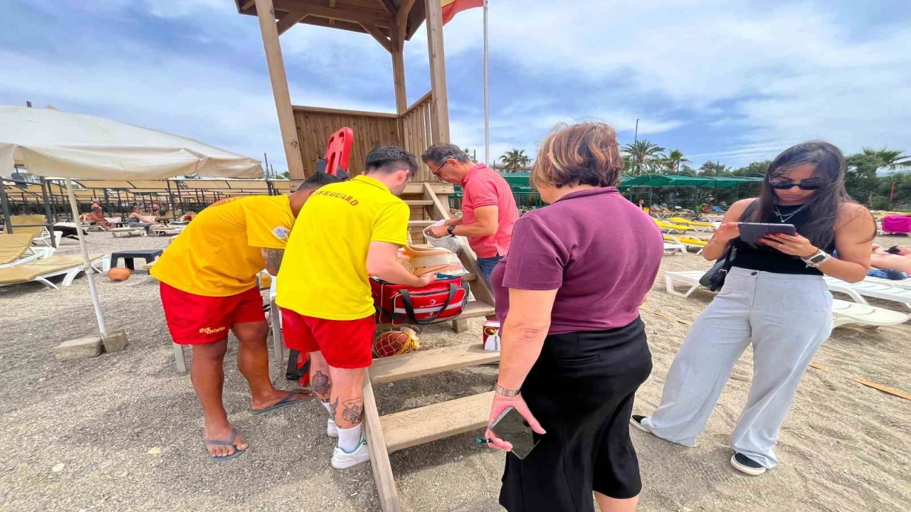Alanyada mavi bayrak denetimleri tamamlandı