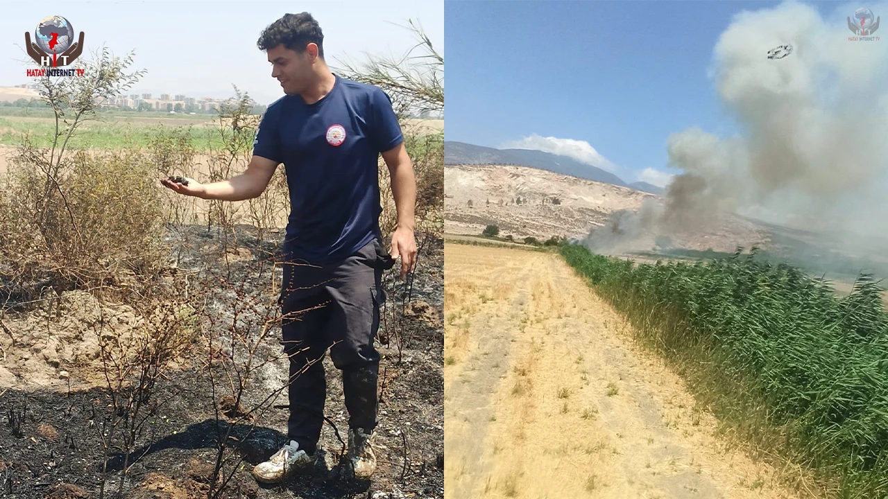 Alevler içinde kalan yavru serçeye, itfaiyeden can suyu