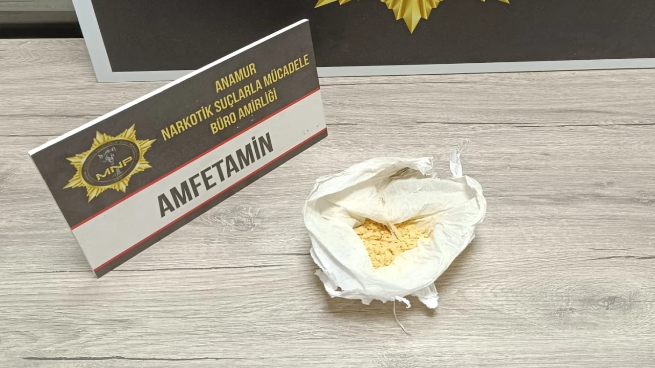 Anamurda uyuşturucu satıcısı yakalanıp tutuklandı