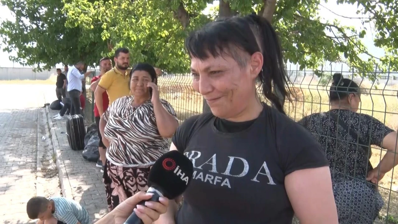 Antalyada tahliye edilen kadın mahkum doğum gününde özgürlüğüne kavuştu, çifte bayram yaşandı